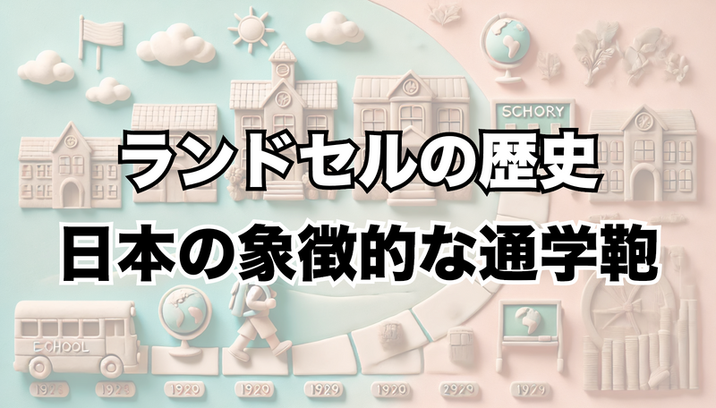 ランドセルの歴史を深掘り：日本の象徴的な通学鞄の起源と進化