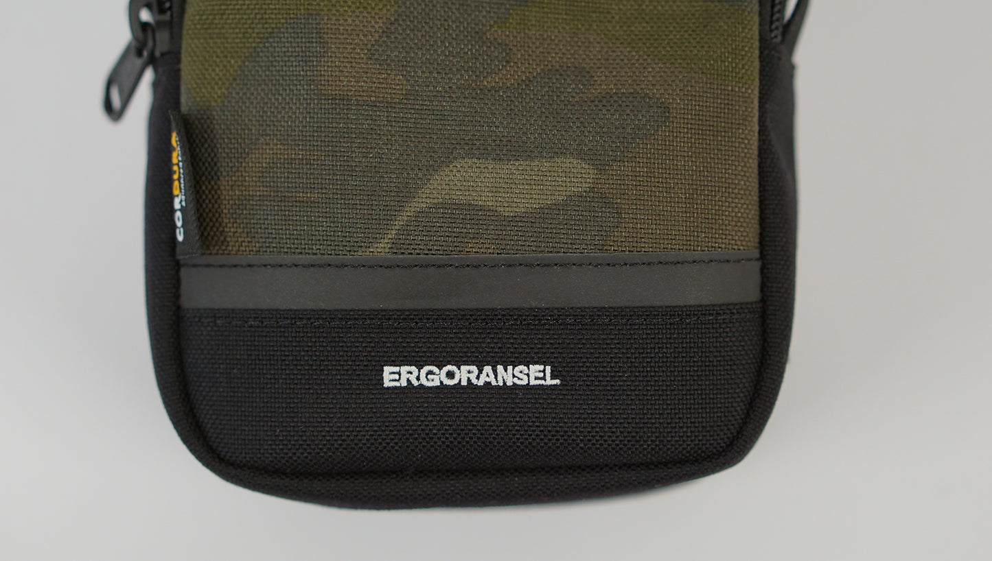 ERGORANSELランドセル専用ポーチ　ブラックx迷彩柄2個セット　予約販売商品